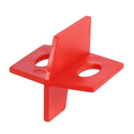 50Pcs 1/16'' Tile Leveling System Red 3 Side Spacer And T Shape Ceramic Floor Wall Tools