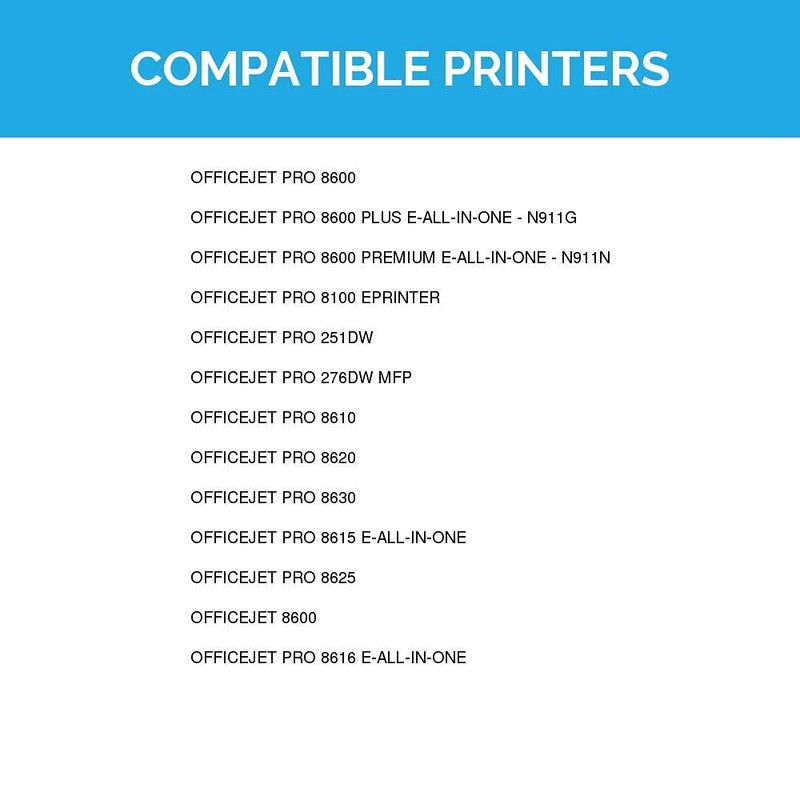 LD Products Compatible Ink Cartridge Replacements for HP 950XL &