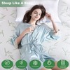 Twin XL Bamboo Mattress Encasement，Waterproof Zippered Mattress Protector 3D Air