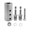 Runfider Stainless Steel Trailer Jack Electric Drill Adapter, 1/2 Inch