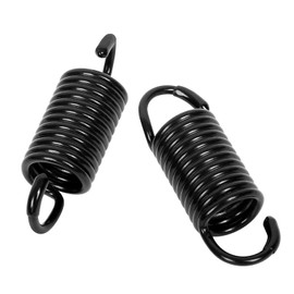 Mydracas Hinge Springs for Big Green Color Egg Accessories for Old and New Hinges,Large Big Grill Green Egg Band Spring Replacement,Black Large Band Spring — Set of 2