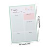 Ciieeo Daily Planner Notepad Academic Management Notebook Efficient to-do List