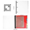 WOT I Telescoping Project Organizer, Refillable 3 Ring Binder with