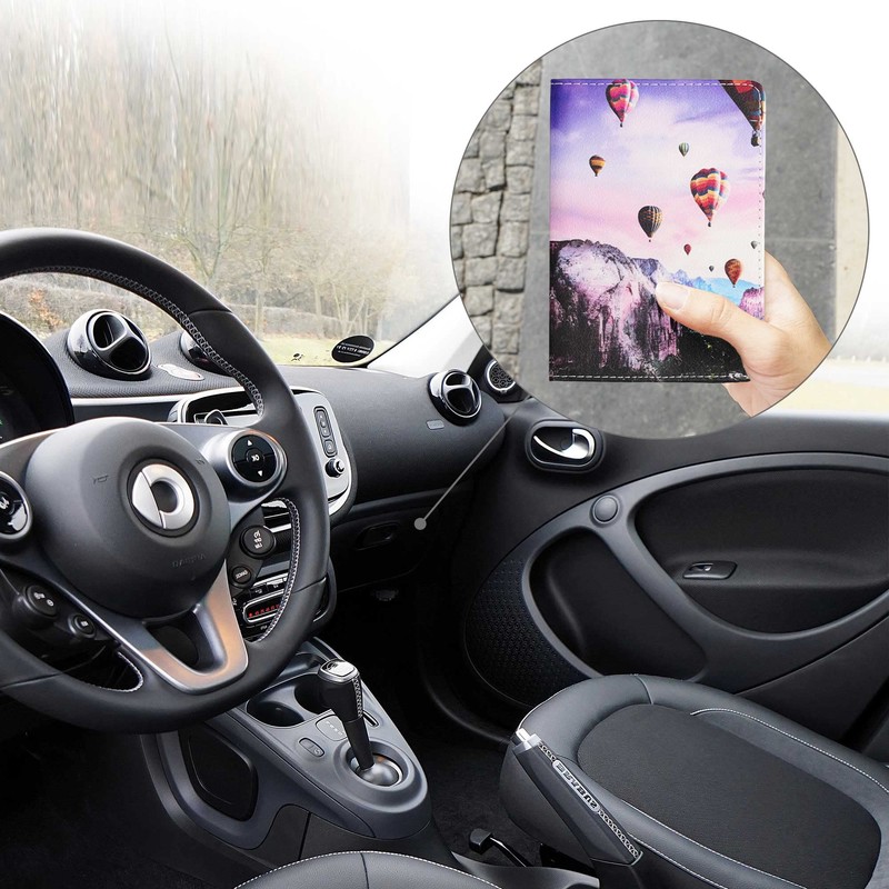 kwmobile Registration and Insurance Holder - Car Document Holder for