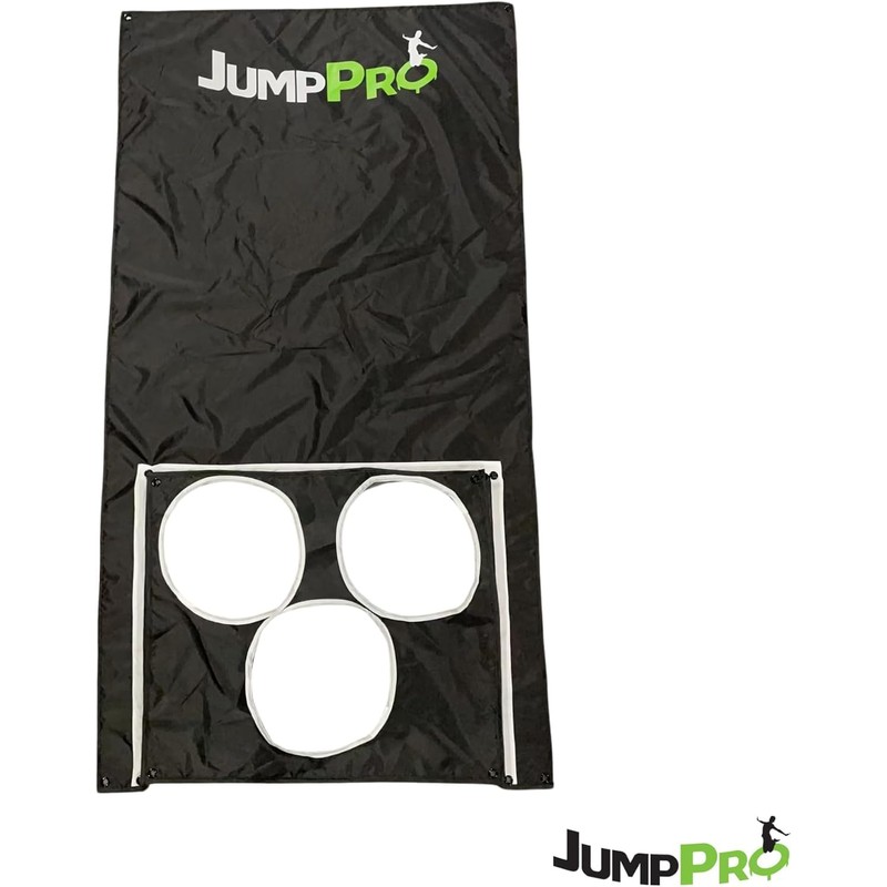 Jump PRO Trampoline Football Soccer Goal, 3 Sizes - Durable,