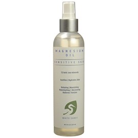 White Egret | Topical Magnesium Spray for Women - 8 fl oz Topical Relaxation Elixir with Floral Serenity - Nourish Your Skin, Relieve Tension, and Unwind Naturally