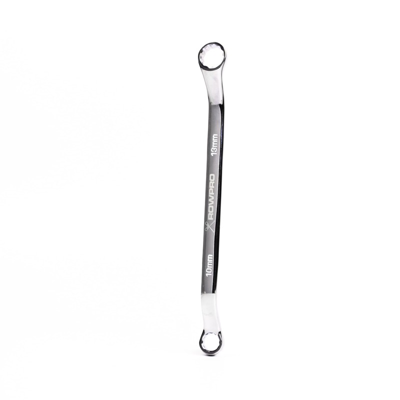 ROWPRO Rigger Jigger 10mm 13mm Offset Spanner – Chrome Dual-End