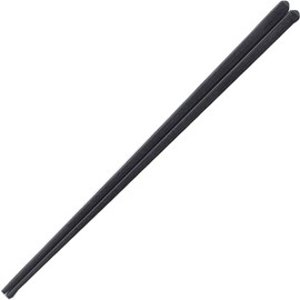 Fukui Craft Chopsticks SPS Resin Chopsticks Made in Japan Dishwasher Safe Ebisu Square Chopsticks Black 8.7 inches (22.2 cm)