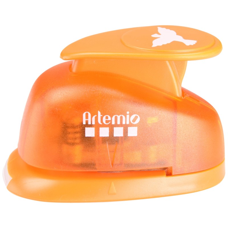 Artemio 2.5 cm Big Dove Lever Punch, Orange