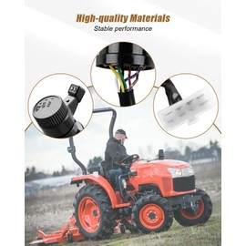 TC520-55210 Rotary Combination Light Switch Fit for Kubota B1550 L2501 L2800 B1750 L3200 L3400 L3800 MX4700 MX5000 MX5100 Replace 67156-55210