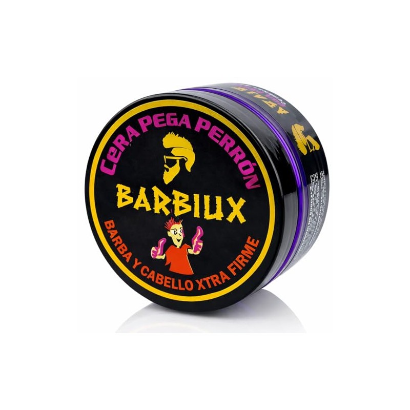 Barbiux Cera Pega Perron para Cabello y Barba Fijación Extrema