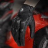 Guantes para Moto | 100% Piel de Cabra | Transpirables