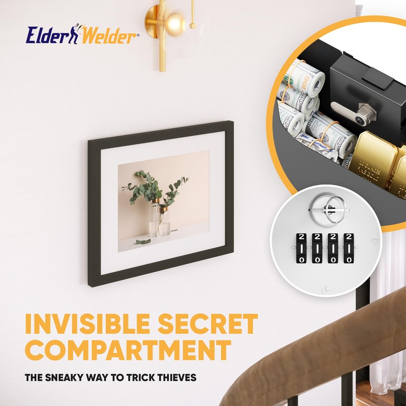 Elder Welder® Hidden Wall Safe | 100% Real, Replaceable Picture