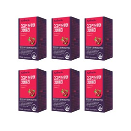 Nutrione Healthy Urinary Cranberry 6 Boxes 6 Month Supply Nutrion Parklan Cranberry Nutrient Capsules / 뉴트리원 건강한 요로엔 크랜베리 6박스 6개월분 뉴트리온 파크랜 크렌베리 영양제 캡슐