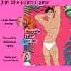 DESIGN PRO LAB Pin The Pants Game, Funny Pin The