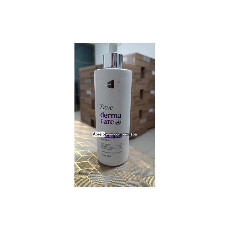 Shampoo Fuerza Anti-Caida Botella de 400ML Dove