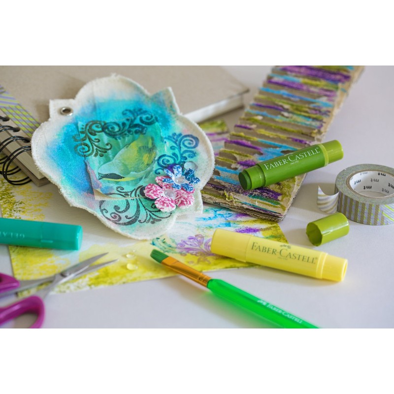 Faber-Castell Gelatos Mix and Match Crayon - Metallic Set of