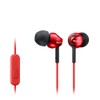 Sony MDREX110APR.CE7 Deep Bass Earphones with Smartphone Control and Mic