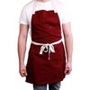 CALDO Cotton Apron (Burgundy)