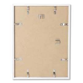 Opposite Wall - 16x20 in - White Solid Oak Wood Picture Frame - Lightweight, Versatile & Shatterproof - Wall Hanging Poster or Photo Frame - Wall Decor for Office, Gallery & Home - 2 Pack