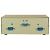 Cable Leader DB9 Manual Data Switch Box (2-Way, AB Male)