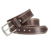 LINDENMANN Men's Leather Belt, Jeans Belt, 35 mm Wide, Belt
