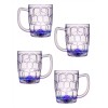 4pz Taza Vaso Luminoso Luces Led Bar Fiesta Bebidas Batucada