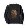 Alpha Lion t - Goldener Löwe Sweatshirt