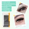 NAGARAKU 7D W Eyelash Extensions, Eyelash Extension, Self-Fanning Lash, Pre-Fanned