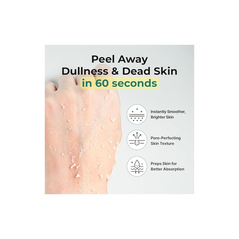Exfoliating Aqua Face Peel Gel with Green Tea, Vitamin C,