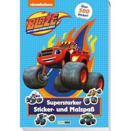 Blaze und die Monstermaschinen: Superstarker Sticker- und Malspaß