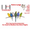 Mcage 36" X-Large Tight 3/8-inch Bar Breeding Flight Bird Cage
