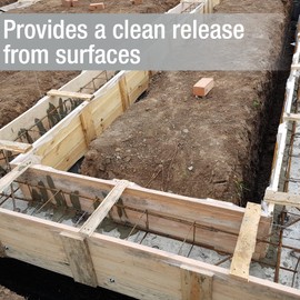 Akona Concrete Form Release - Release Agent for Forms, Tubes, Sculpture Molds, Casting, and More, Liquid, Non-Stick, Non-Staining (1 Gallon)