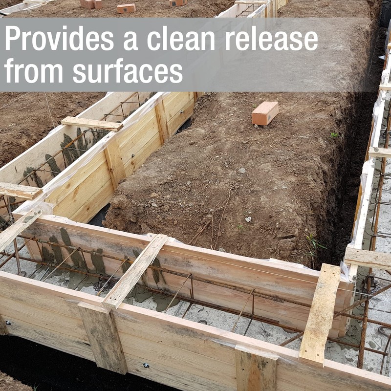 Akona Concrete Form Release - Release Agent for Forms, Tubes,