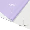 Yiwloer Puff Vinyl Heat Transfer, 8pcs 12" x 10" 3D