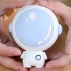 Warmer hot pack mountaineering portable hand hand warmer charging camping spaceman multipurpose Astronaut Hand Warmer-Sky