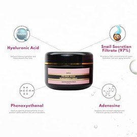 Crema Hidratante Facial Diaria Con Mucina De Caracol Al 97%(100 Ml) Hidrata Repara Y Da Luminosidad Hidratante Coreana Para Una Piel Suave Y Saludable