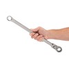 TEKTON 22 mm Long Fixed/Flex Head 12-Point Ratcheting Box End