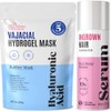 Divine Derriere THE Post-Wax Duo - Save 15% on Hydrogel Mask with Hyaluronic Acid and Ingrown Hair Serum with Dark Spot Corrector – A Complete Post-Wax Care Premium Modeling Mask Kit