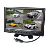 iposter 9" Quad Split Monitor Screen+4x 20M Rear View Backup