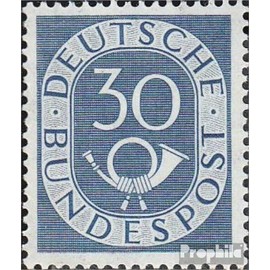 FRD (FR.Germany) 132 unmounted mint/never hinged ** MNH 1951 Horn (Stamps for collectors)
