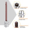 sourcing map 7/32" Hex Bit Socket 3/8" Drive SAE S2