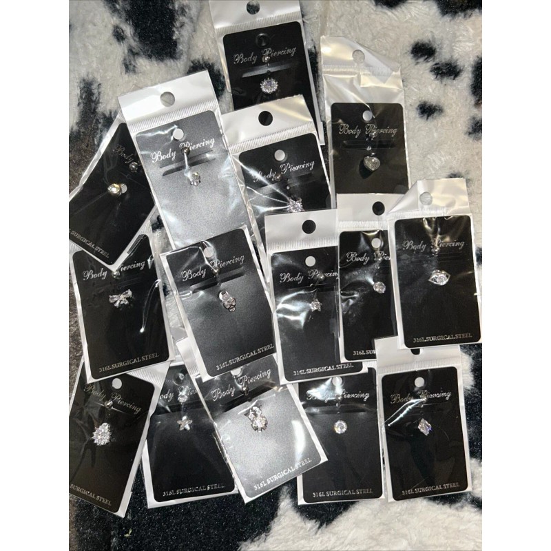Body Jewelry Belly Button Rings 15pc!