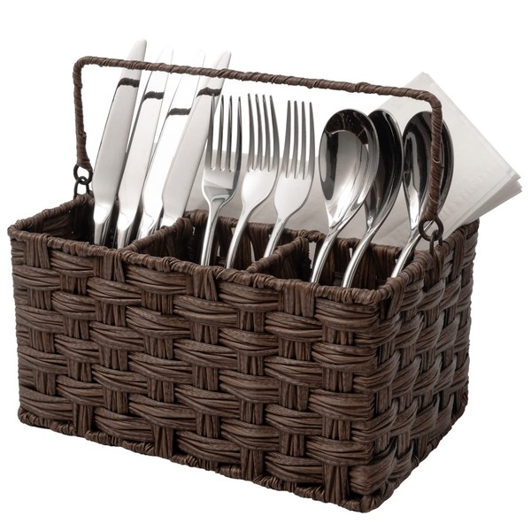 GRANNY SAYS Black Utensil Holder with Handle, Pack of 1