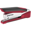 Bostitch, 1117, InPower Spring-Powered Premium Desktop Stapler, 28-Sheet Capacity, Red/Silver