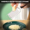 2 Pack, Cheese Box Grater & Handheld Cheese Grater Set,