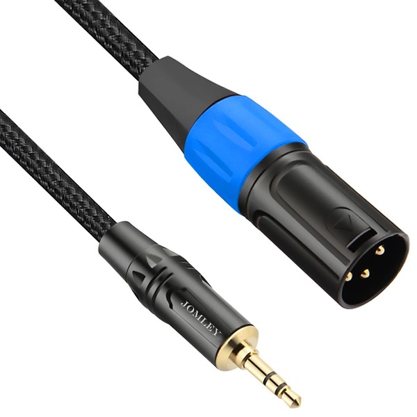 JOMLEY 3.5mm to XLR Cable, XLR to 3.5mm Unbalanced Aux