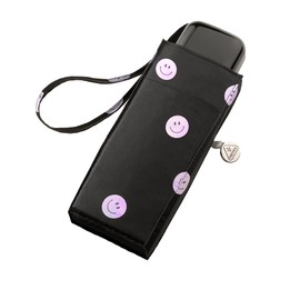 Fulton Tiny-2 Umbrella, Compact Lightweight Travel Umbrella (Smiley Spot)