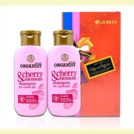 Gift set Organi Cherry Blossom Shampoo 200ml 2 pieces Chuseok Organi Cherry Blossom Shampoo / 선물세트 오가니 체리블라썸 샴푸 200ml 2개 추석오가니 체리블라썸샴푸