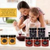 20pcs 16 oz Plastic Jars with Lids, Food Grade Round